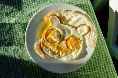 Close-up of food in plate