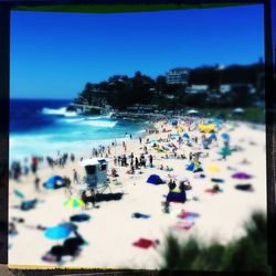 People on beach