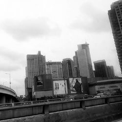 Low angle view of buildings against sky