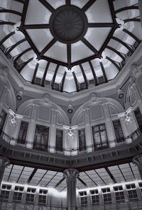 Low angle view of ceiling