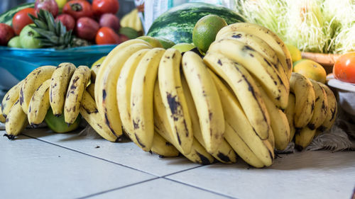 Close-up of fruits for sale at market stall