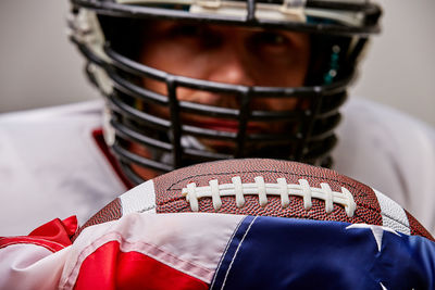 Close-up portrait of person