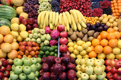 Fruits in market stall