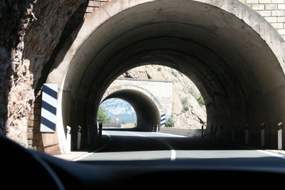 Close-up of car window