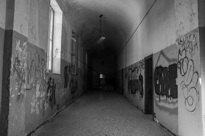 Graffiti on wall