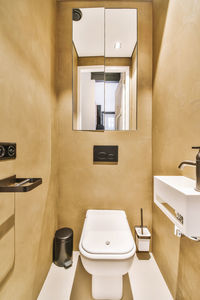 Interior of bathroom