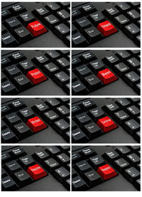 Full frame shot of computer keyboard