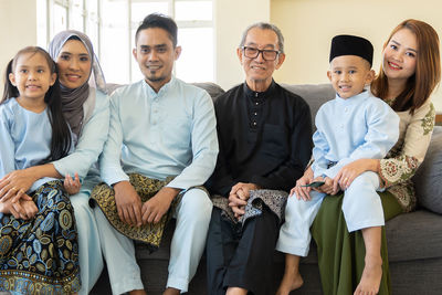 Group of people in traditional clothing