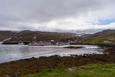 Skarsvag, fishers town at nordkapp