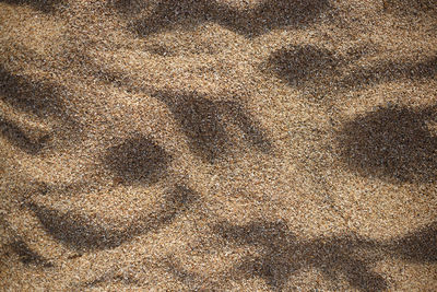 Full frame shot of sand