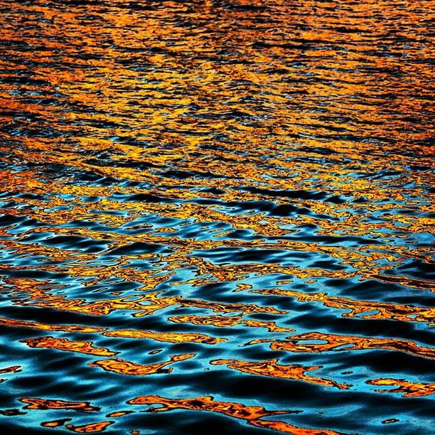 water, waterfront, rippled, full frame, reflection, backgrounds, high angle view, lake, tranquility, nature, beauty in nature, water surface, outdoors, orange color, no people, floating on water, sunset, tranquil scene, day, scenics