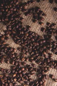 Full frame shot of coffee beans