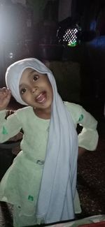 Portrait of a smiling boy