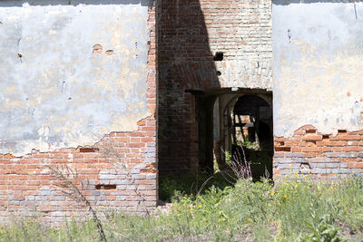 View of old building