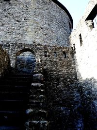 Low angle view of historical building