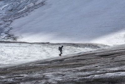 Greenland, kulusuk, mountaineers in the schweizerland alps