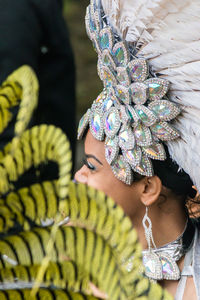 Close-up of woman