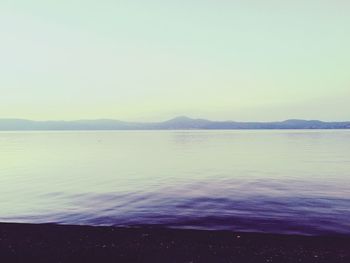 Scenic view of mountain range