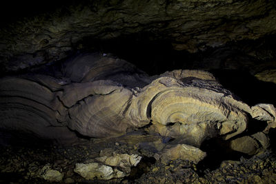 Close-up of cave