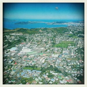 Aerial view of cityscape