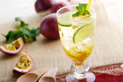 Close-up of drink on table