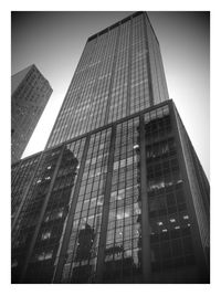 Low angle view of modern building