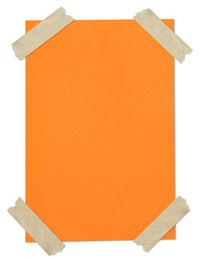 Close-up of paper against white background