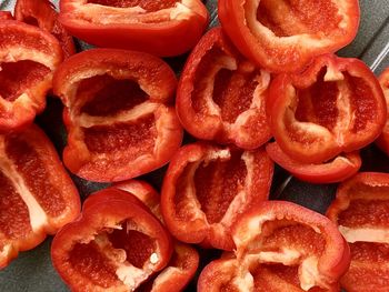 Full frame shot of strawberries