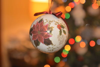 Close-up of bauble