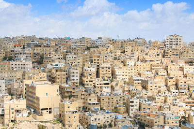 Residential buildings in town