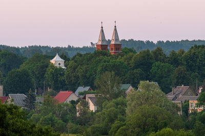 Buildings in town