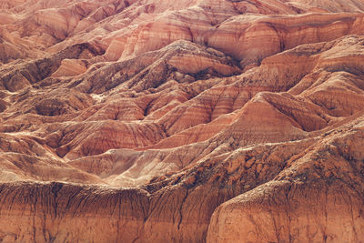 Full frame shot of rock formations