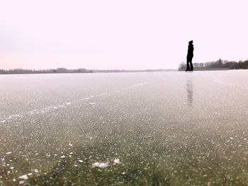 Ice skating on the bodensee 