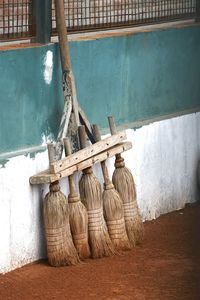 Vintage clay tennis court