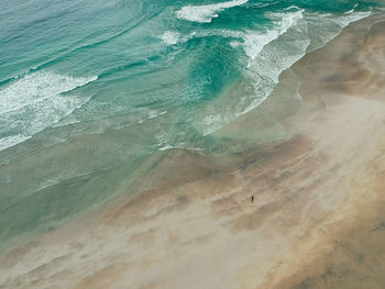 Aerial view of sea