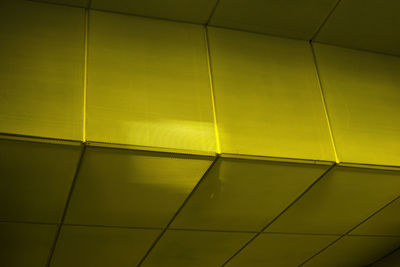 Full frame shot of yellow pattern