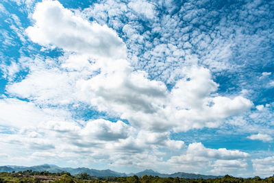 Low angle view of clouds in sky