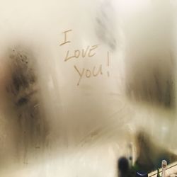 Information sign on wall