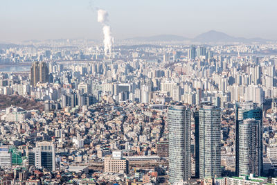 Aerial view of cityscape