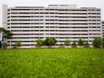 View of apartment building