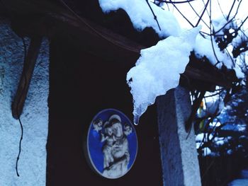 View of snow covered landscape