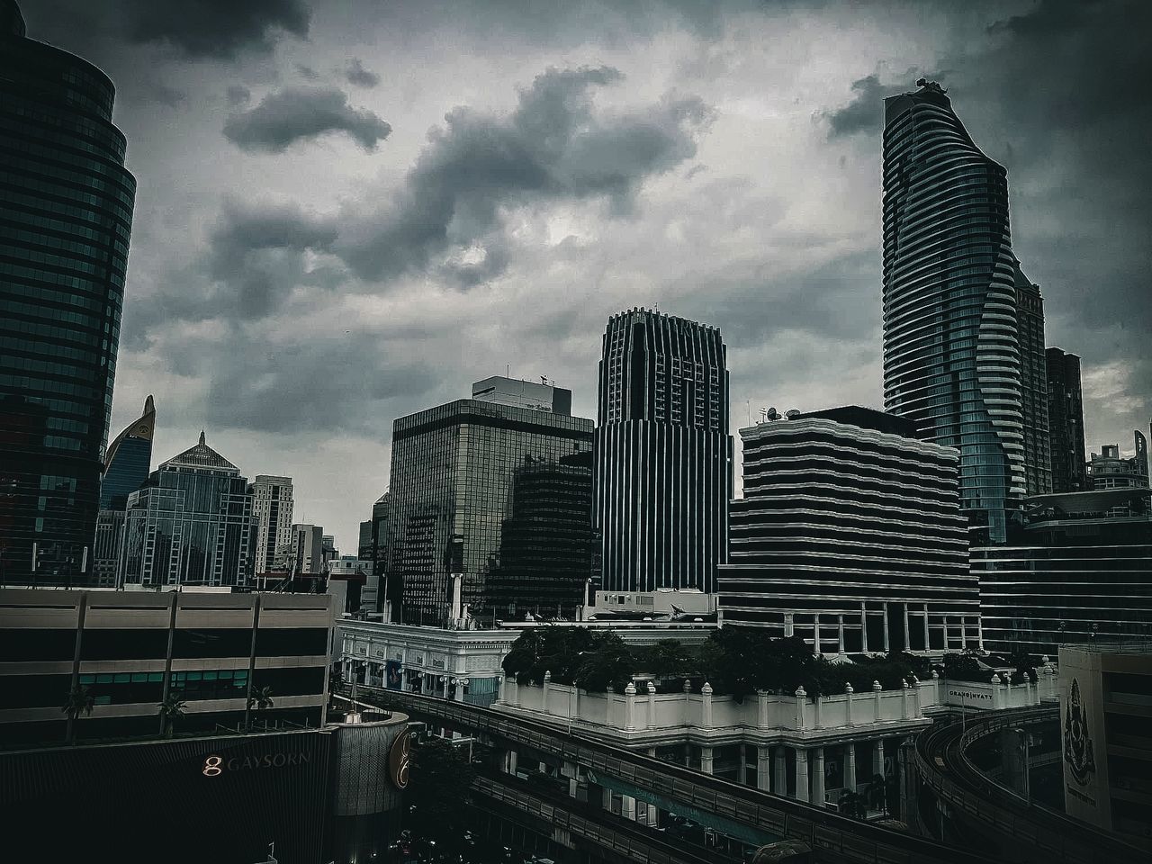 building exterior, built structure, architecture, city, sky, cloud - sky, building, office building exterior, modern, tall - high, skyscraper, cityscape, no people, water, nature, office, tower, landscape, urban skyline, financial district, outdoors