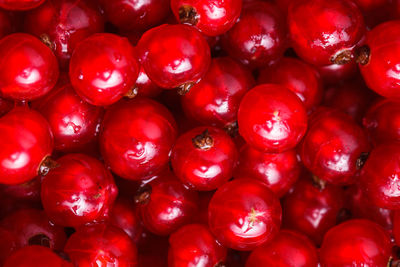 Full frame shot of strawberries