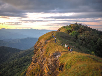 Panoramic view of landscape against sky