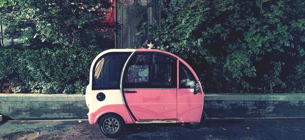 View of car on street