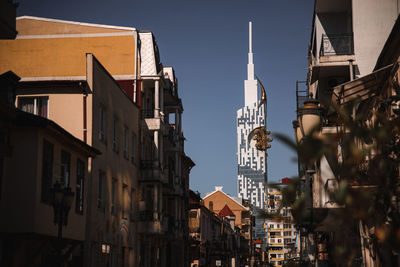 Buildings in city