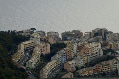 High angle view of cityscape