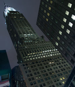 Low angle view of modern building