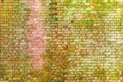 Full frame shot of brick wall