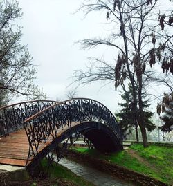 Built structure with trees in background